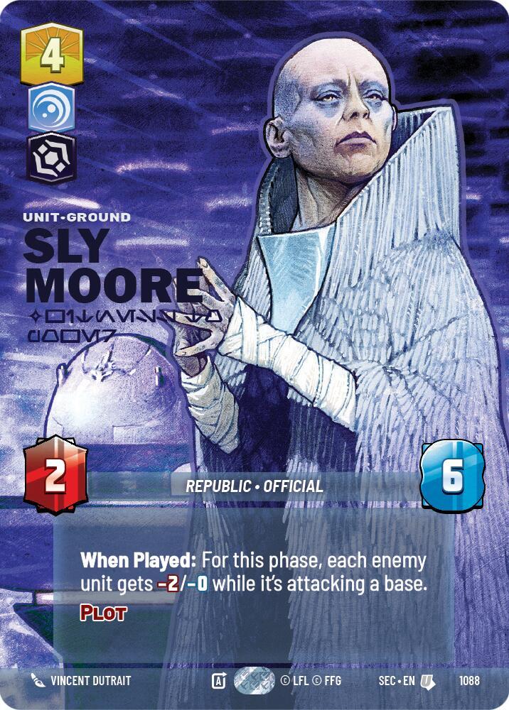 Sly Moore - Witness to Power (Prestige Foil), Secrets of Power 1088