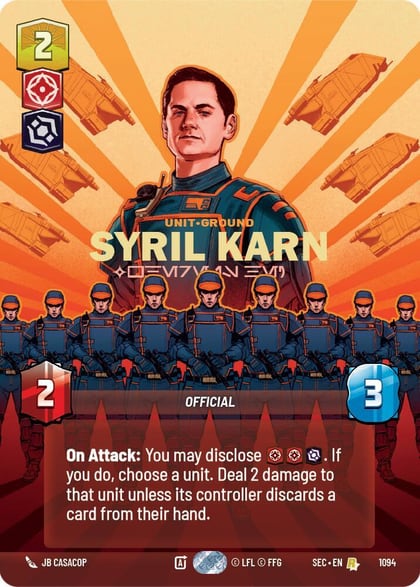 Syril Karn - Where Is He? (Prestige Foil), Secrets of Power 1094