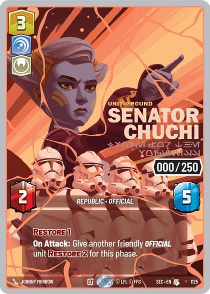 Senator Chuchi - Voice for the Voiceless (Serialized) (Rose Gold), Secrets of Power 1125