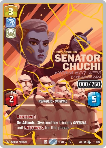 Senator Chuchi - Voice for the Voiceless (Serialized) (Gold), Secrets of Power 1125