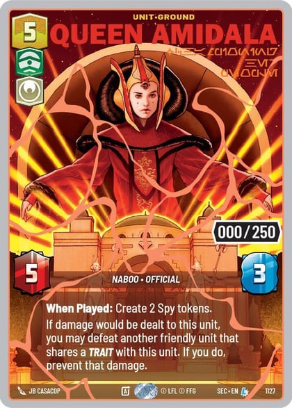 Queen Amidala - Championing Her People (Serialized) (Rose Gold), Secrets of Power 1127