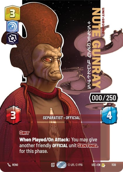 Nute Gunray - Escaping Justice (Serialized), Secrets of Power 1130