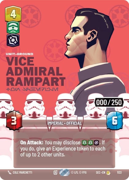 Vice Admiral Rampart - On Schedule (Serialized), Secrets of Power 1133