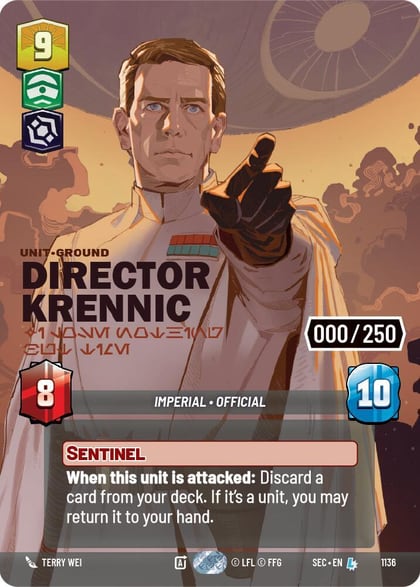 Director Krennic - I Lose Nothing But Time (Serialized), Secrets of Power 1136