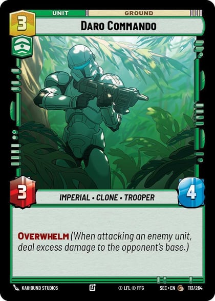 Daro Commando, Secrets of Power 113/264