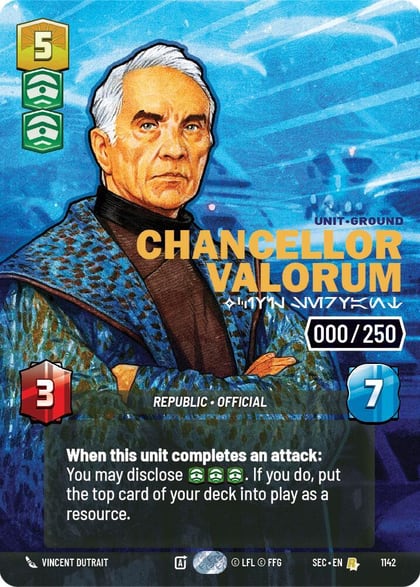 Chancellor Valorum - Civil Servant (Serialized), Secrets of Power 1142