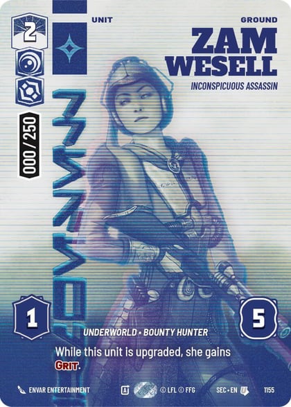Zam Wesell - Inconspicuous Assassin (Serialized), Secrets of Power 1155