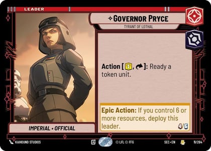 Governor Pryce - Tyrant of Lothal, Secrets of Power 11/264