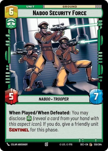 Naboo Security Force, Secrets of Power 120/264