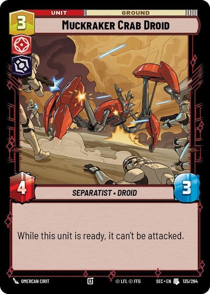 Muckraker Crab Droid, Secrets of Power 135/264