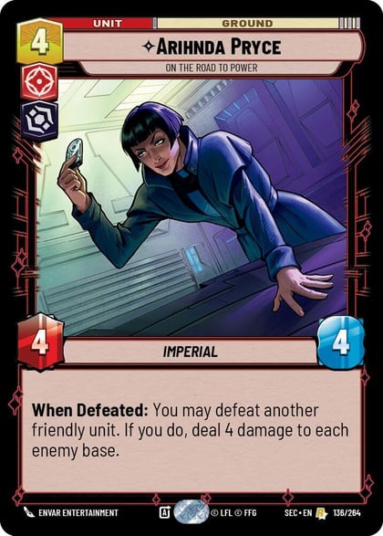 Arihnda Pryce - On the Road to Power, Secrets of Power 136/264