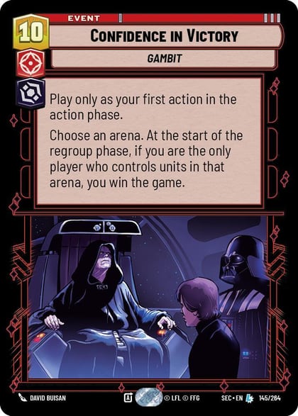 Confidence in Victory, Secrets of Power 145/264