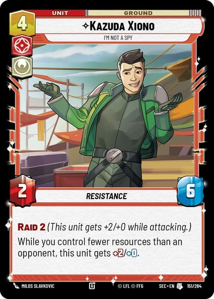 Kazuda Xiono - I'm Not A Spy, Secrets of Power 151/264
