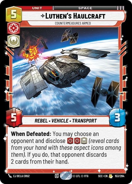 Luthen's Haulcraft - Countermeasures Armed, Secrets of Power 153/264