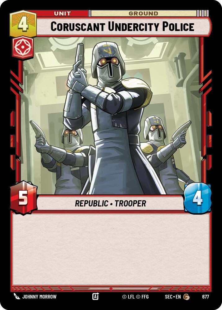 Coruscant Undercity Police, Secrets of Power 167/264