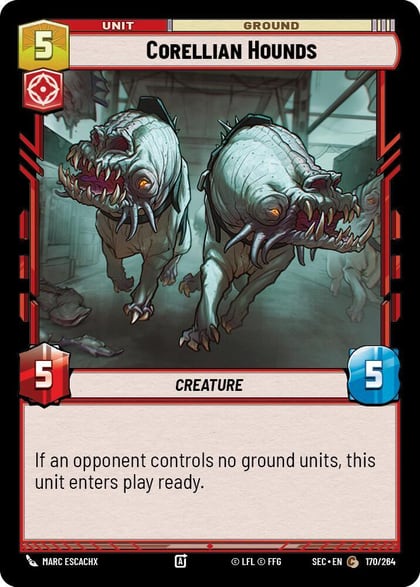 Corellian Hounds, Secrets of Power 170/264