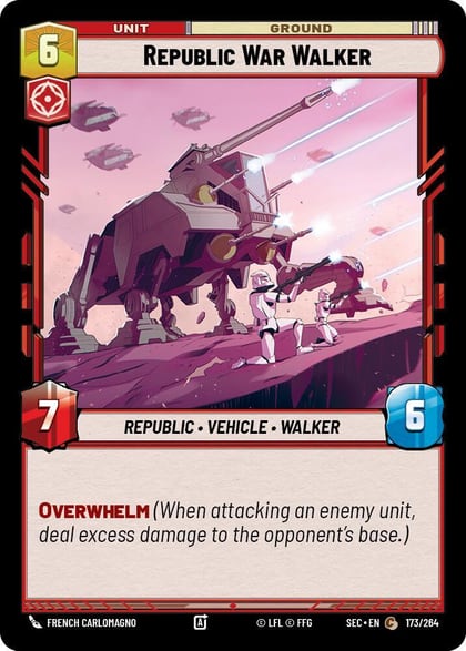 Republic War Walker, Secrets of Power 173/264