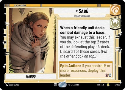 Sabé - Queen's Shadow, Secrets of Power 17/264