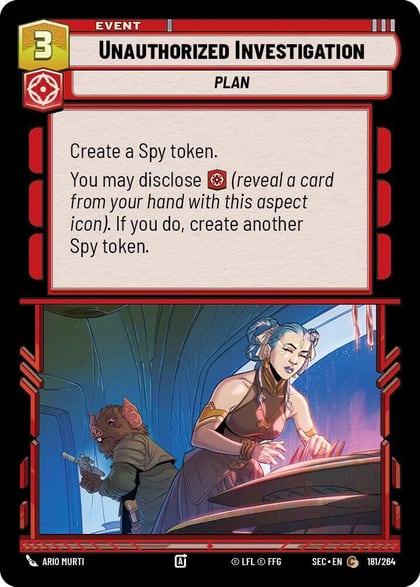 Unauthorized Investigation, Secrets of Power 181/264