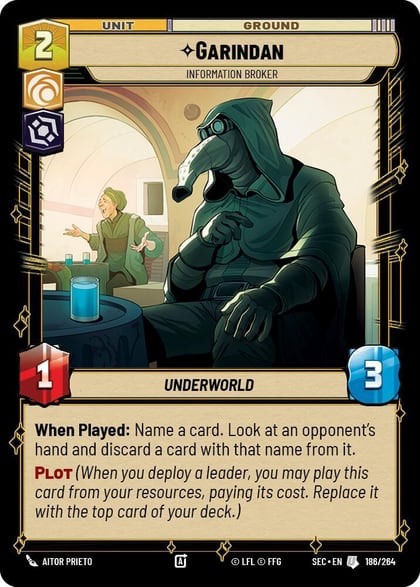 Garindan - Information Broker, Secrets of Power 186/264