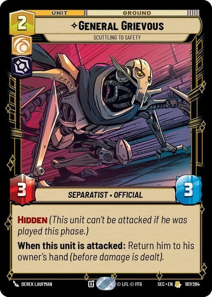 General Grievous - Scuttling to Safety, Secrets of Power 187/264