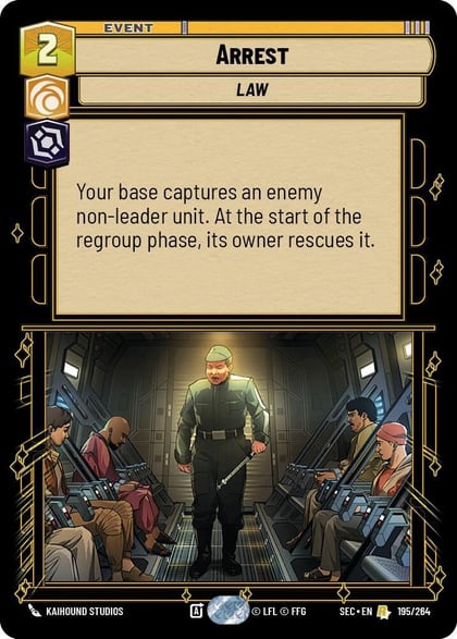 Arrest, Secrets of Power 195/264