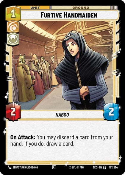 Furtive Handmaiden, Secrets of Power 197/264