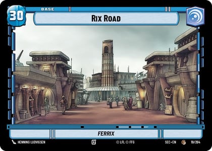 Rix Road // Spy, Secrets of Power 19/264 // T01/T02