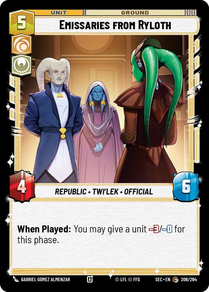 Emissaries from Ryloth, Secrets of Power 206/264
