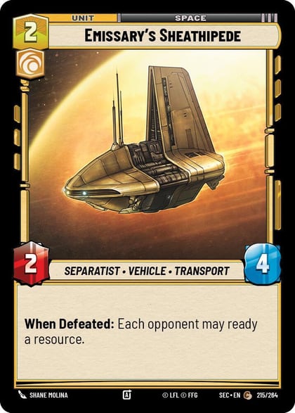 Emissary's Sheathipede, Secrets of Power 215/264