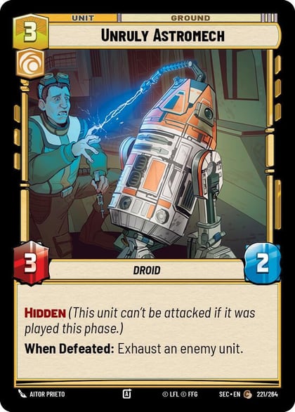 Unruly Astromech, Secrets of Power 221/264