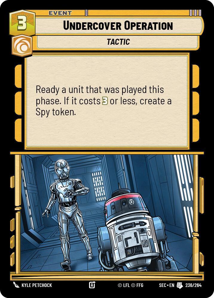 Undercover Operation, Secrets of Power 236/264