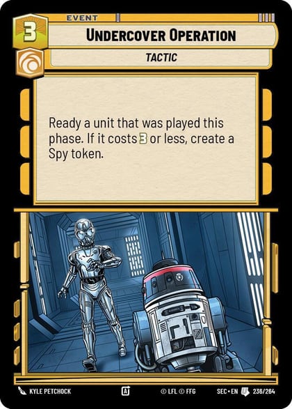 Undercover Operation, Secrets of Power 236/264