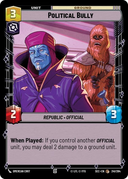 Political Bully, Secrets of Power 241/264