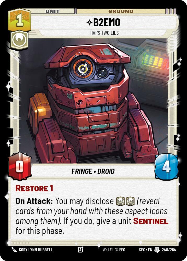 B2EMO - That's Two Lies, Secrets of Power 248/264