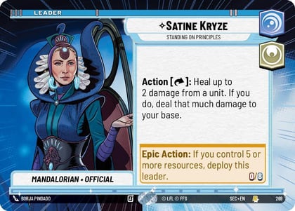 Satine Kryze - Standing on Principles (Hyperspace), Secrets of Power 269
