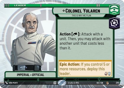 Colonel Yularen - This is Why We Plan (Hyperspace), Secrets of Power 270