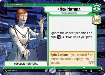 Mon Mothma - Forming a Coalition (Hyperspace), Secrets of Power 273