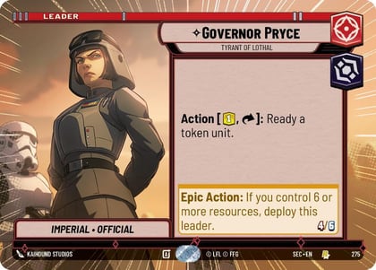 Governor Pryce - Tyrant of Lothal (Hyperspace), Secrets of Power 275