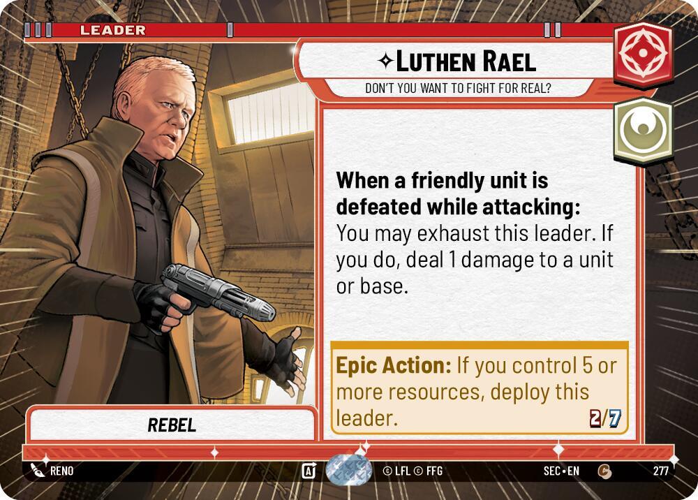 Luthen Rael - Don't You Want To Fight For Real? (Hyperspace), Secrets of Power 277
