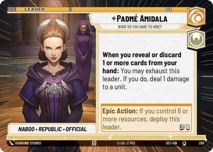 Padmé Amidala - What Do You Have to Hide? (Hyperspace), Secrets of Power 280