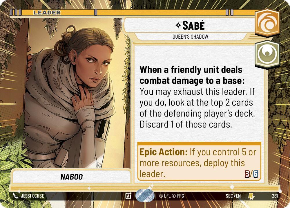 Sabé - Queen's Shadow (Hyperspace), Secrets of Power 281