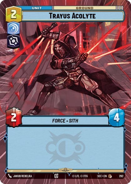 Trayus Acolyte (Hyperspace), Secrets of Power 292