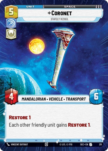 Coronet - Stately Vessel (Hyperspace), Secrets of Power 311