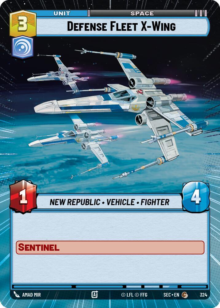Defense Fleet X-Wing (Hyperspace), Secrets of Power 324