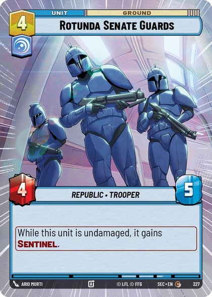 Rotunda Senate Guards (Hyperspace), Secrets of Power 327