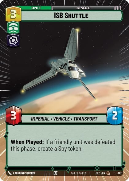 ISB Shuttle (Hyperspace), Secrets of Power 347
