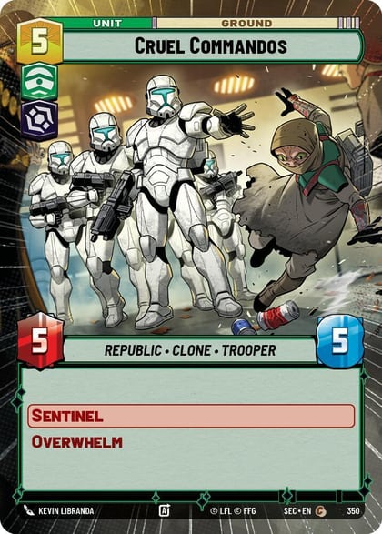 Cruel Commandos (Hyperspace), Secrets of Power 350
