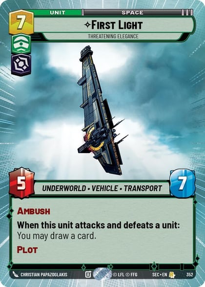 First Light - Threatening Elegance (Hyperspace), Secrets of Power 352