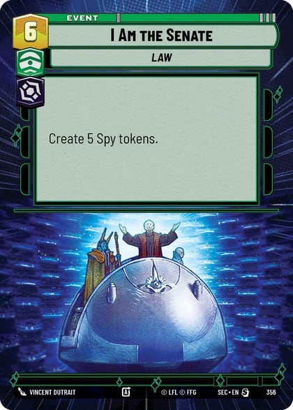 I Am the Senate (Hyperspace), Secrets of Power 356